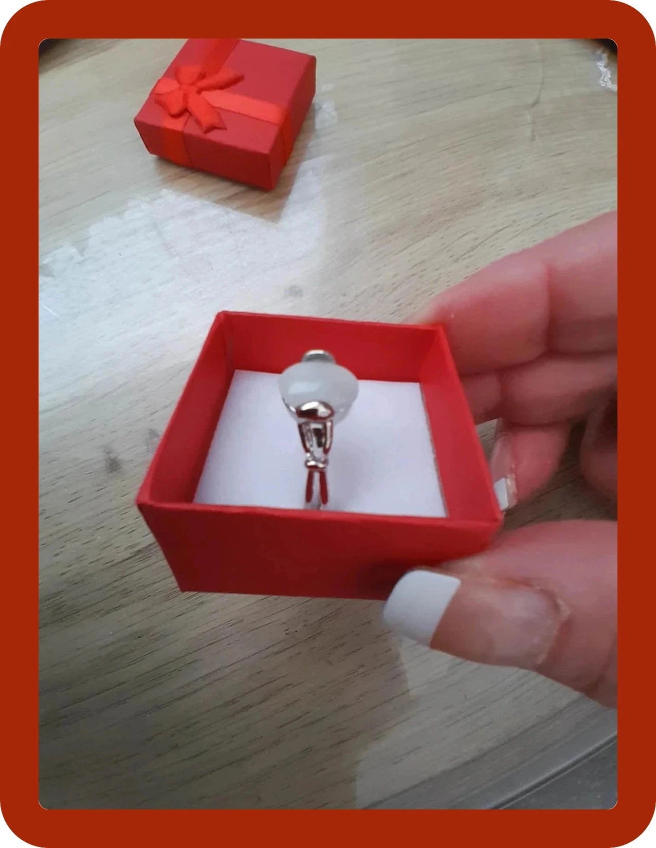Ring met Maansteen gedragen door Bella in Twilight - Maat 60 – photo 2